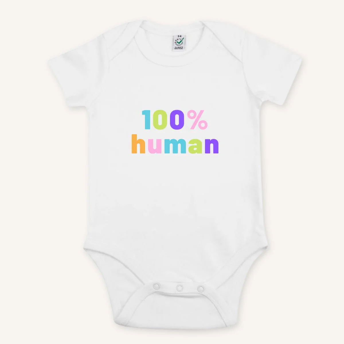 100% Human Babygrow