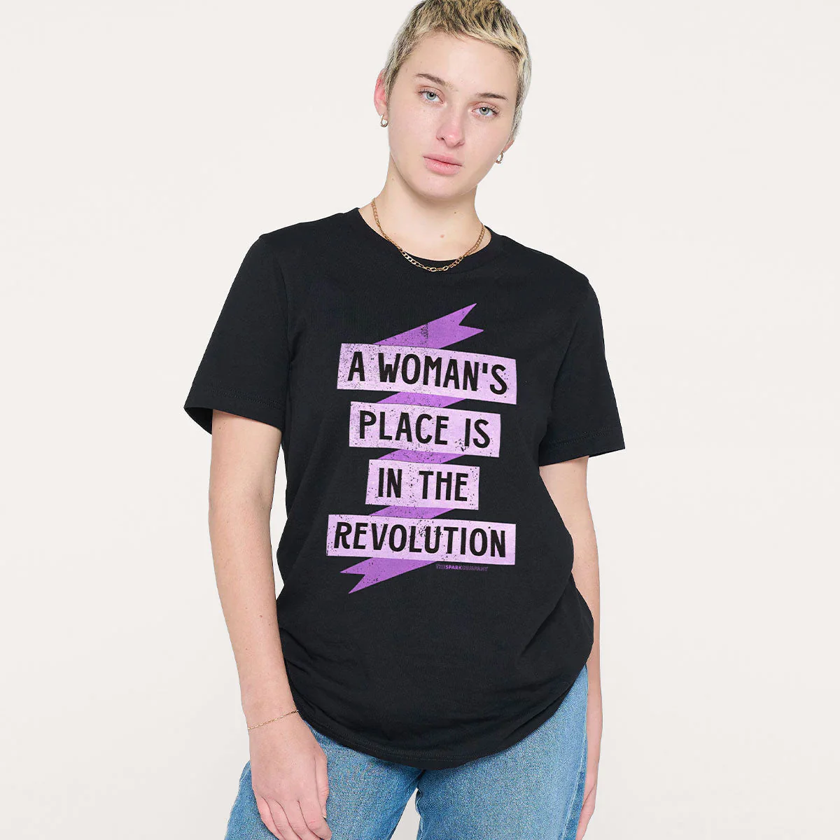 A Woman's Place Is In The Revolution T-Shirt - Image 2