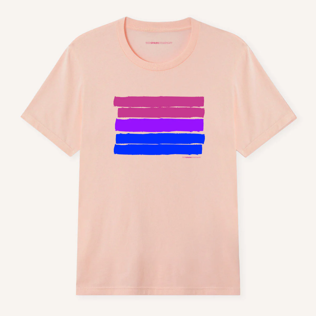 Bisexual Pride Flag T-Shirt - Image 3