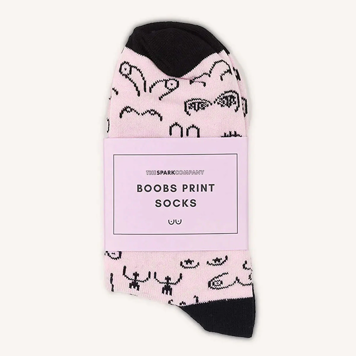 Boobs Print Socks - Image 3