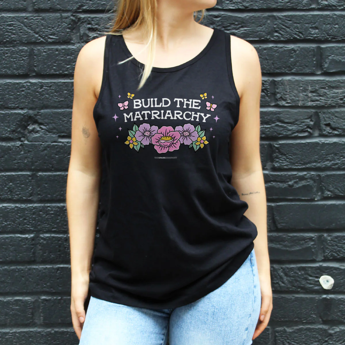 Build The Matriarchy Tank Top - Image 2