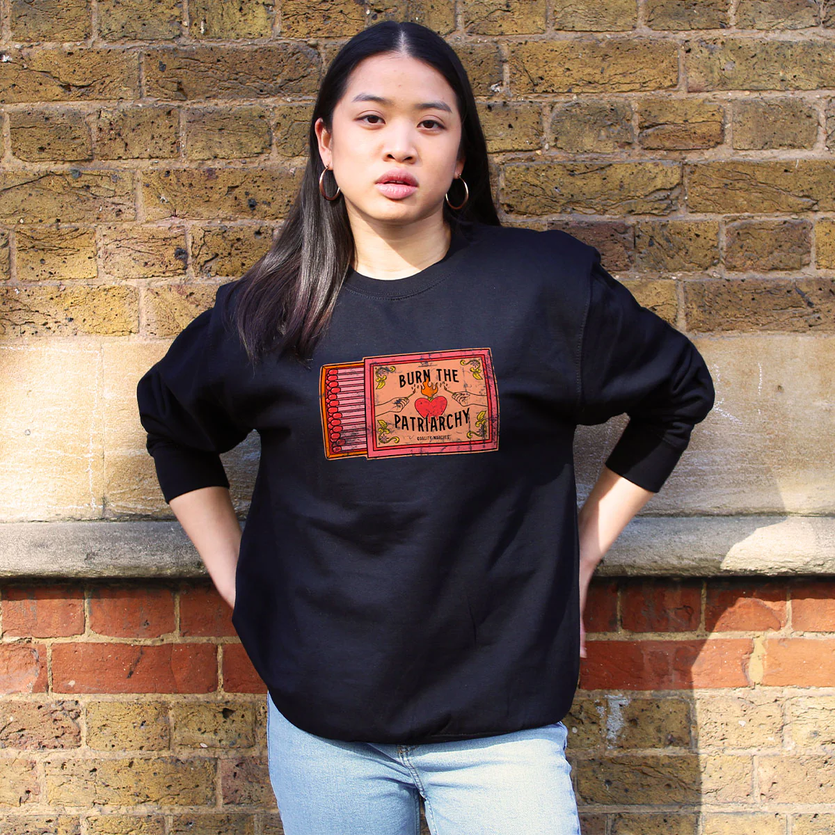 Burn The Patriarchy Sweatshirt - Image 2