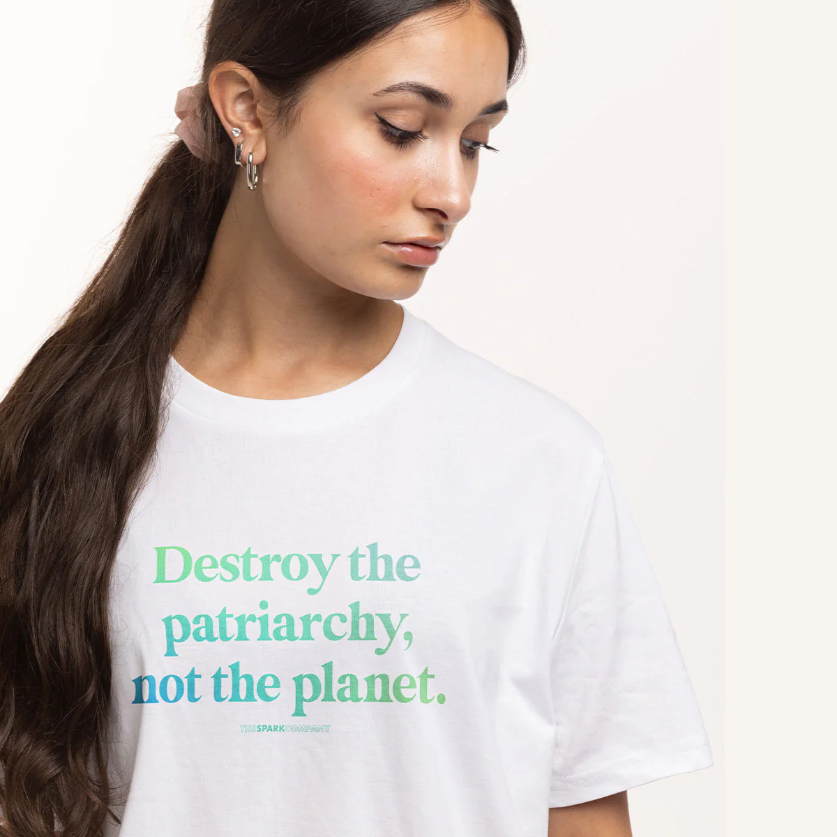 Destroy The Patriarchy Not The Planet T-Shirt - Image 2