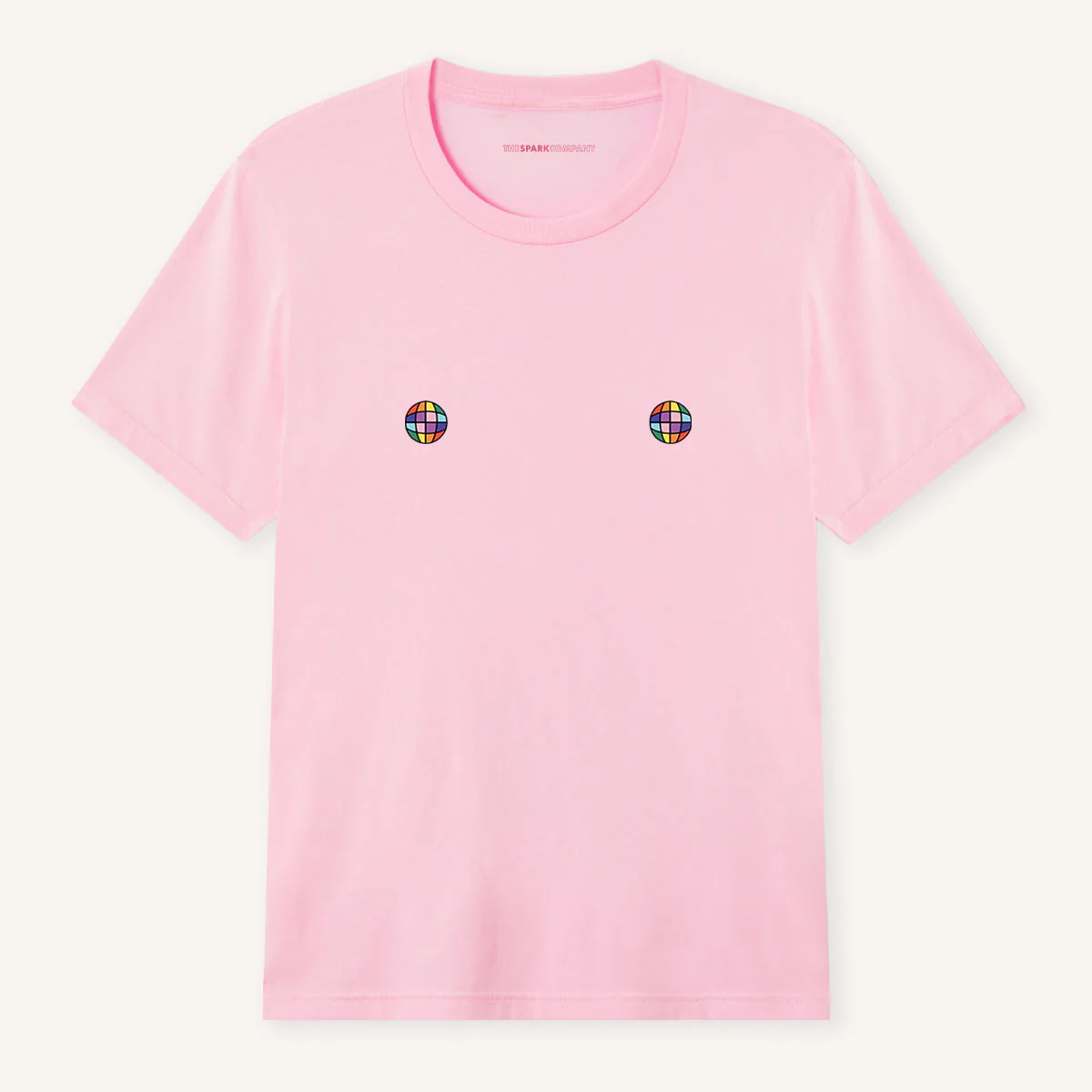 Disco Ball Nipples T-Shirt - Image 3
