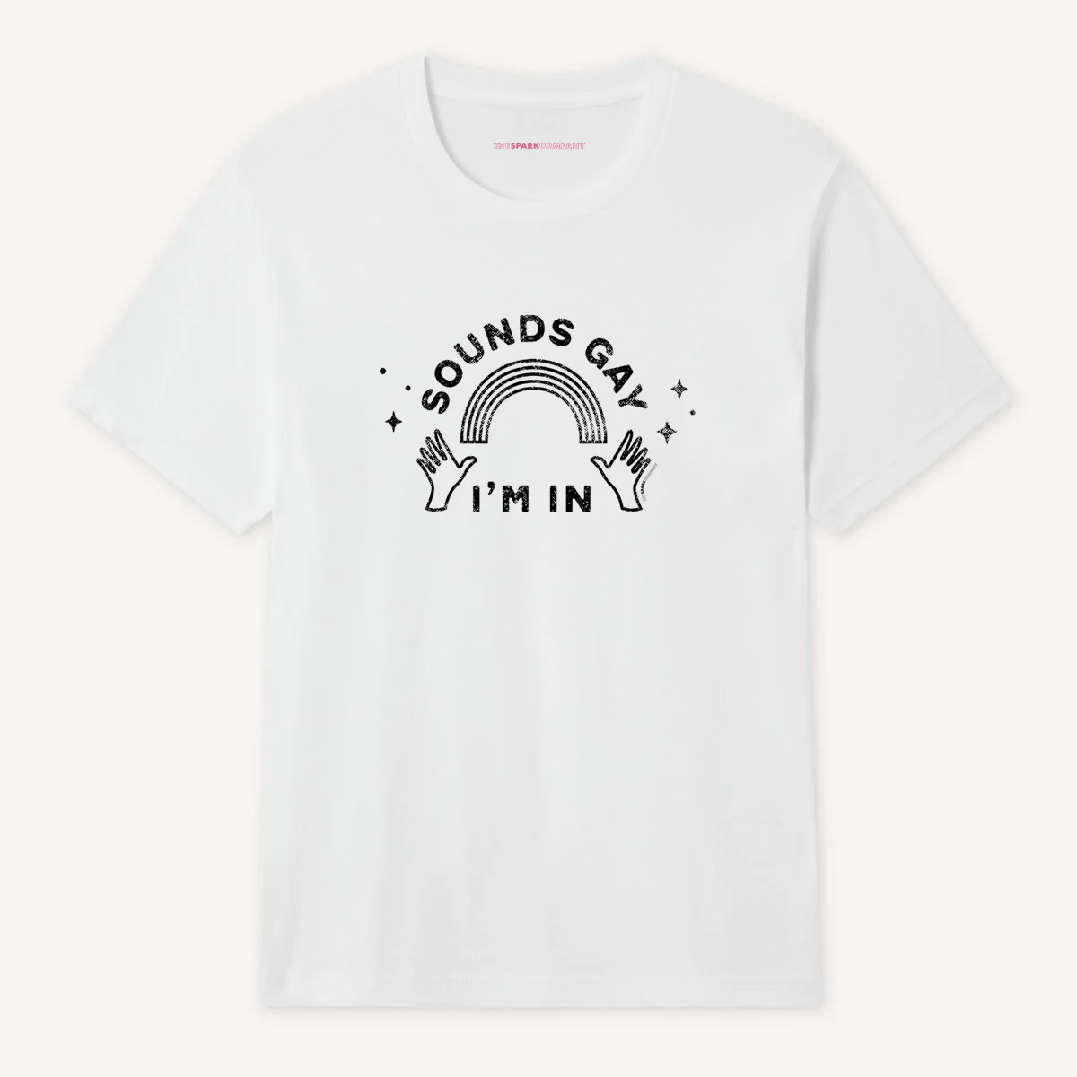 Distressed Sounds Gay T-Shirt - Image 2