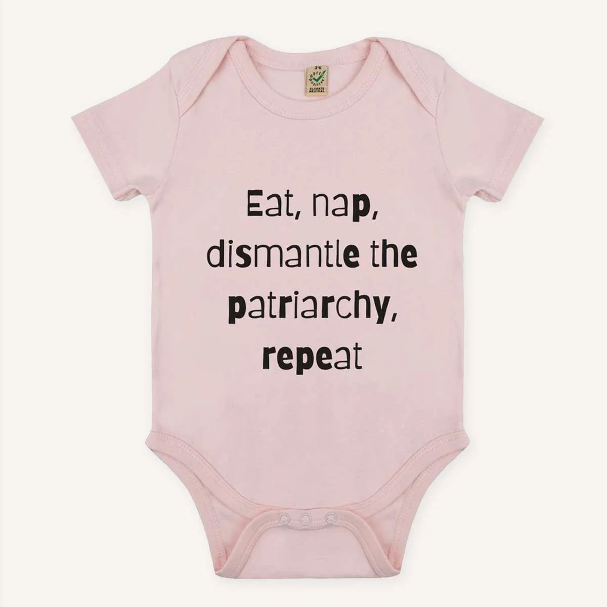 Eat, Nap, Dismantle The Patriarchy, Repeat Babygrow - Image 2