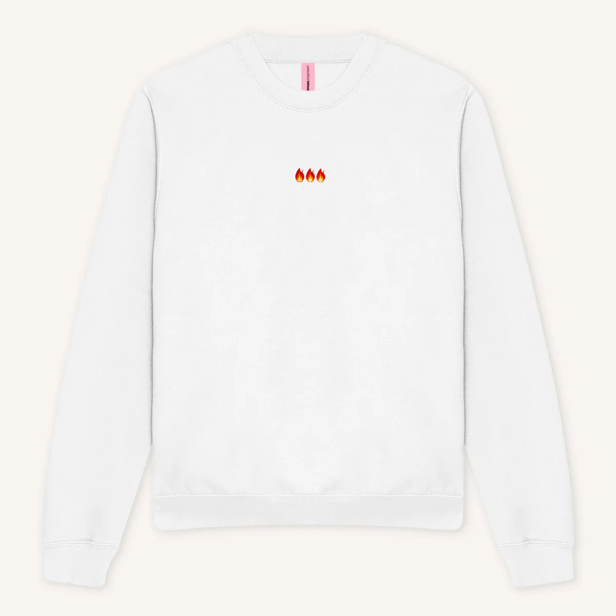 On Fire Embroidered Sweatshirt - Image 3