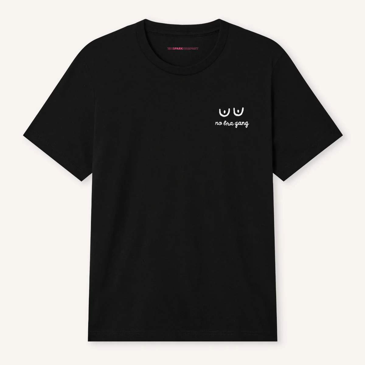 No Bra Gang Embroidered T-Shirt - Image 3