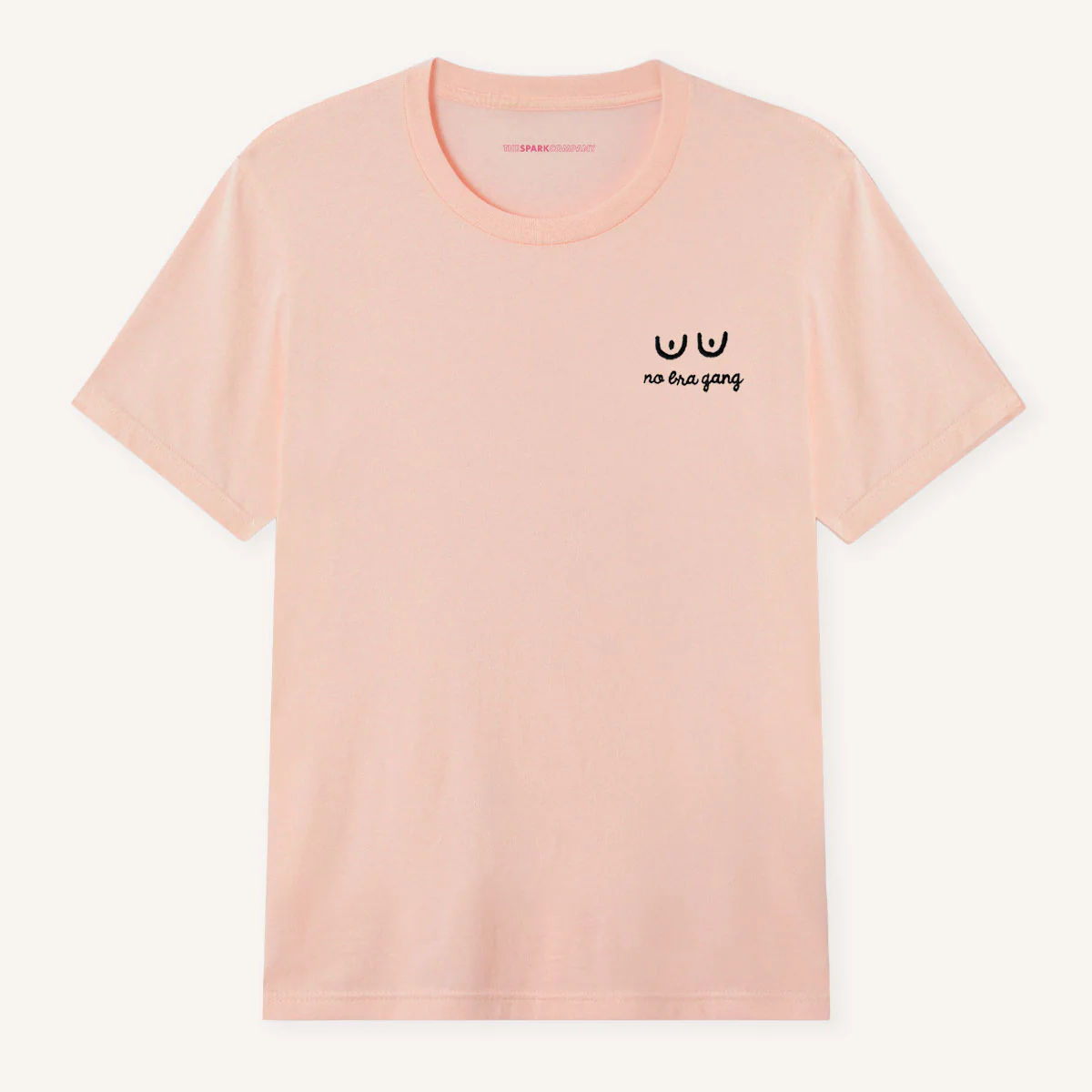 No Bra Gang Embroidered T-Shirt - Image 5