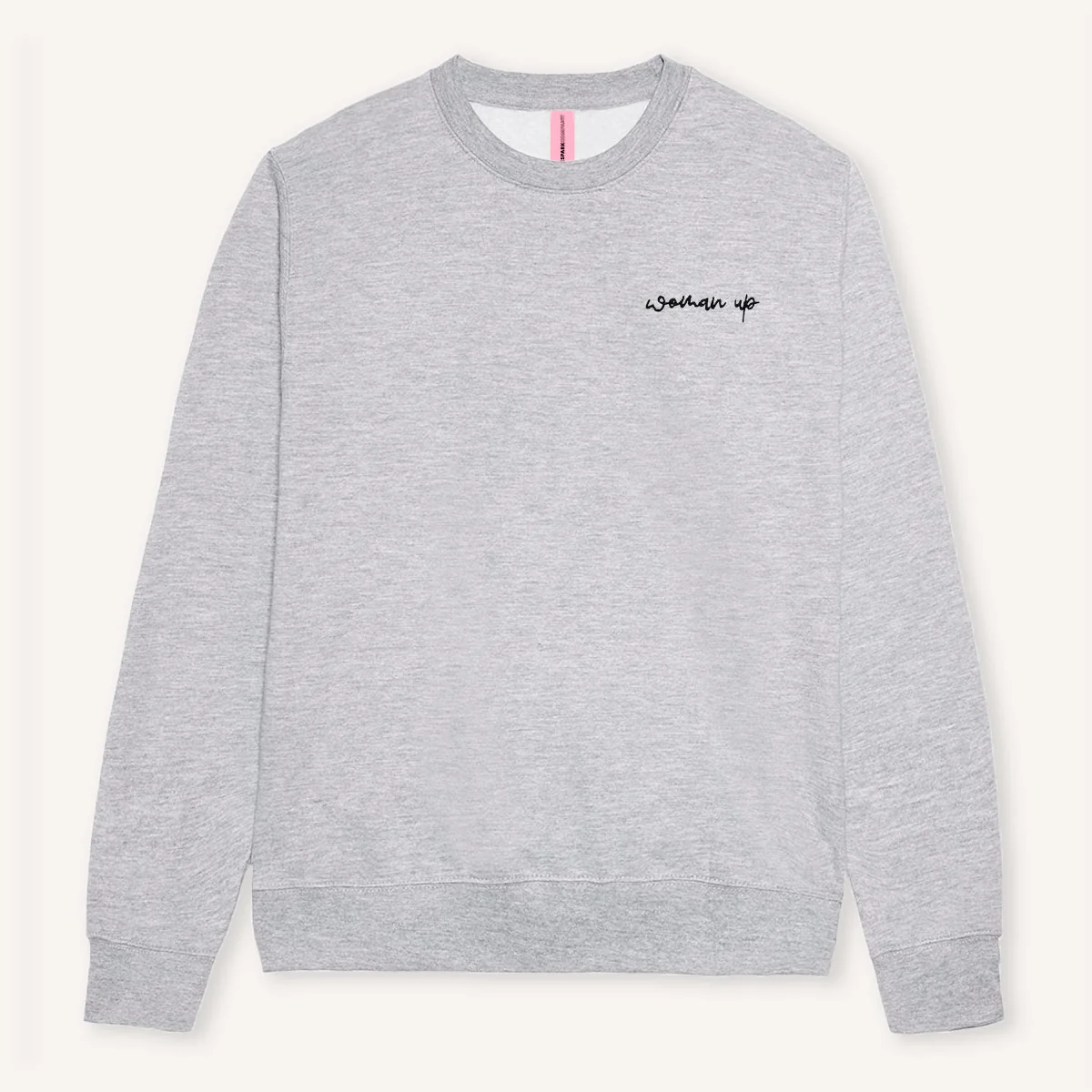 Woman Up Embroidery Detail Sweatshirt - Image 4