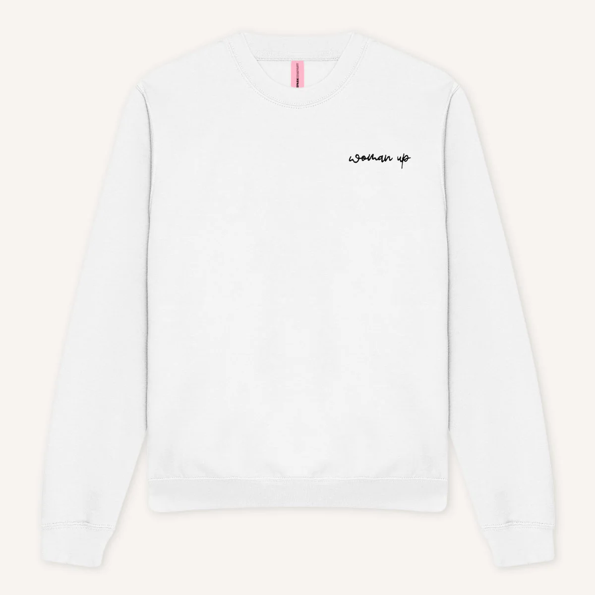 Woman Up Embroidery Detail Sweatshirt - Image 5