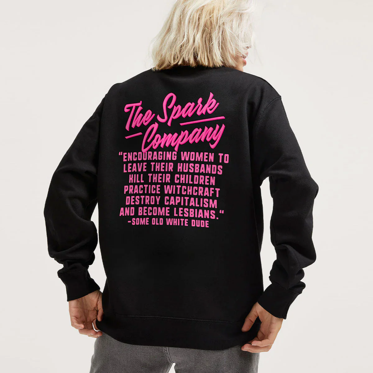 Encouraging Women Quote Sweatshirt - Image 2