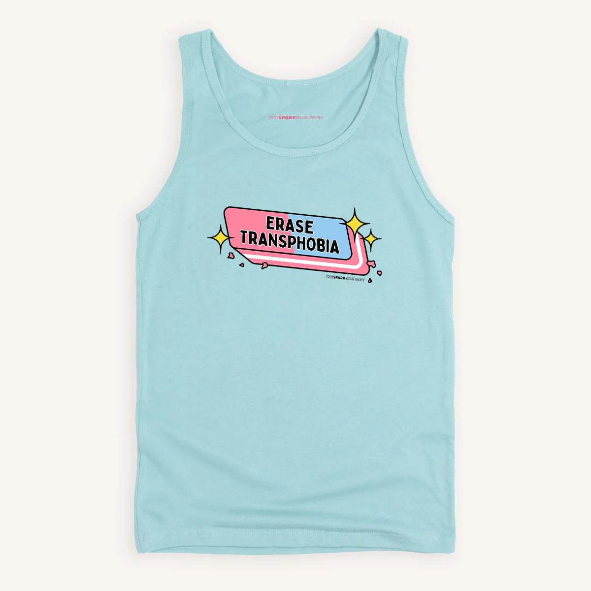Erase Transphobia Tank Top - Image 3