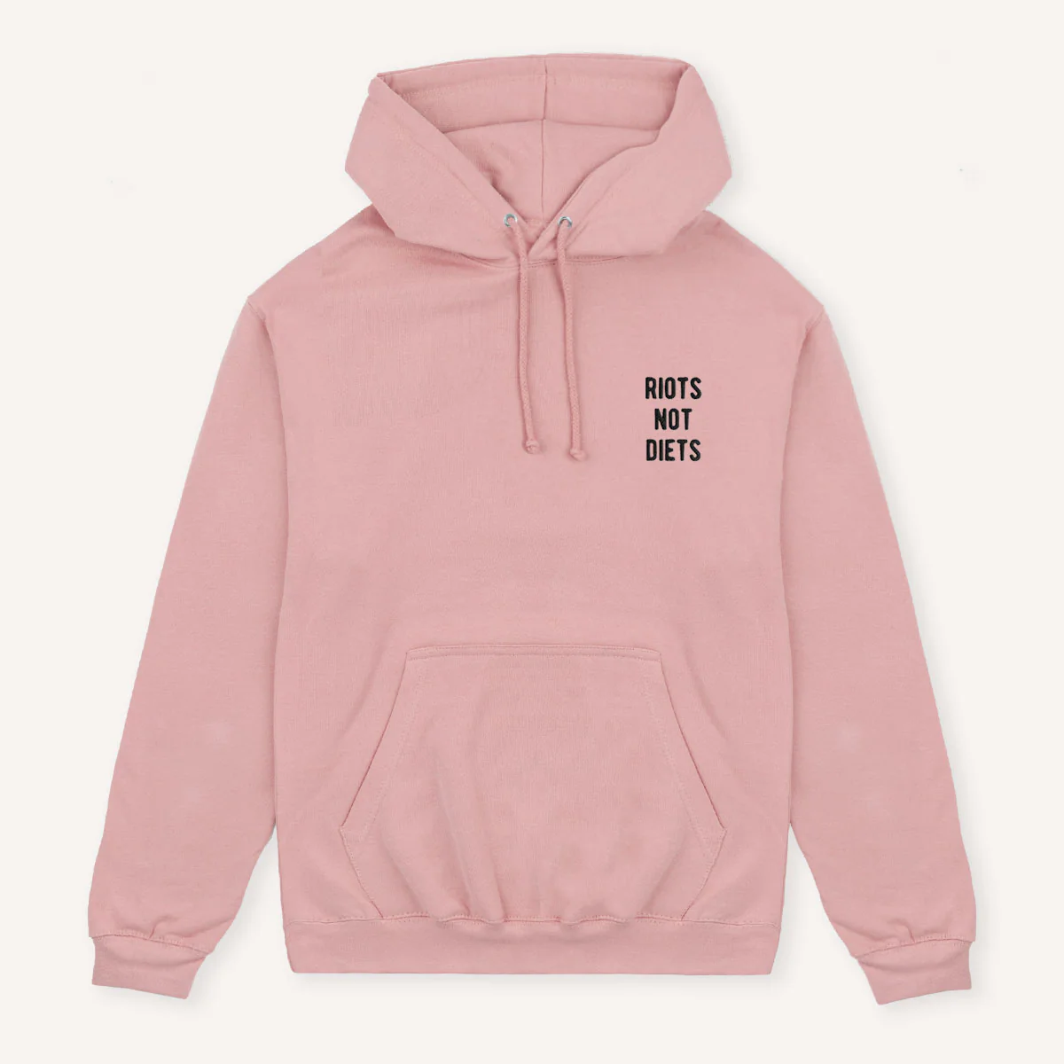 Riots Not Diets Embroidered Hoodie - Image 4