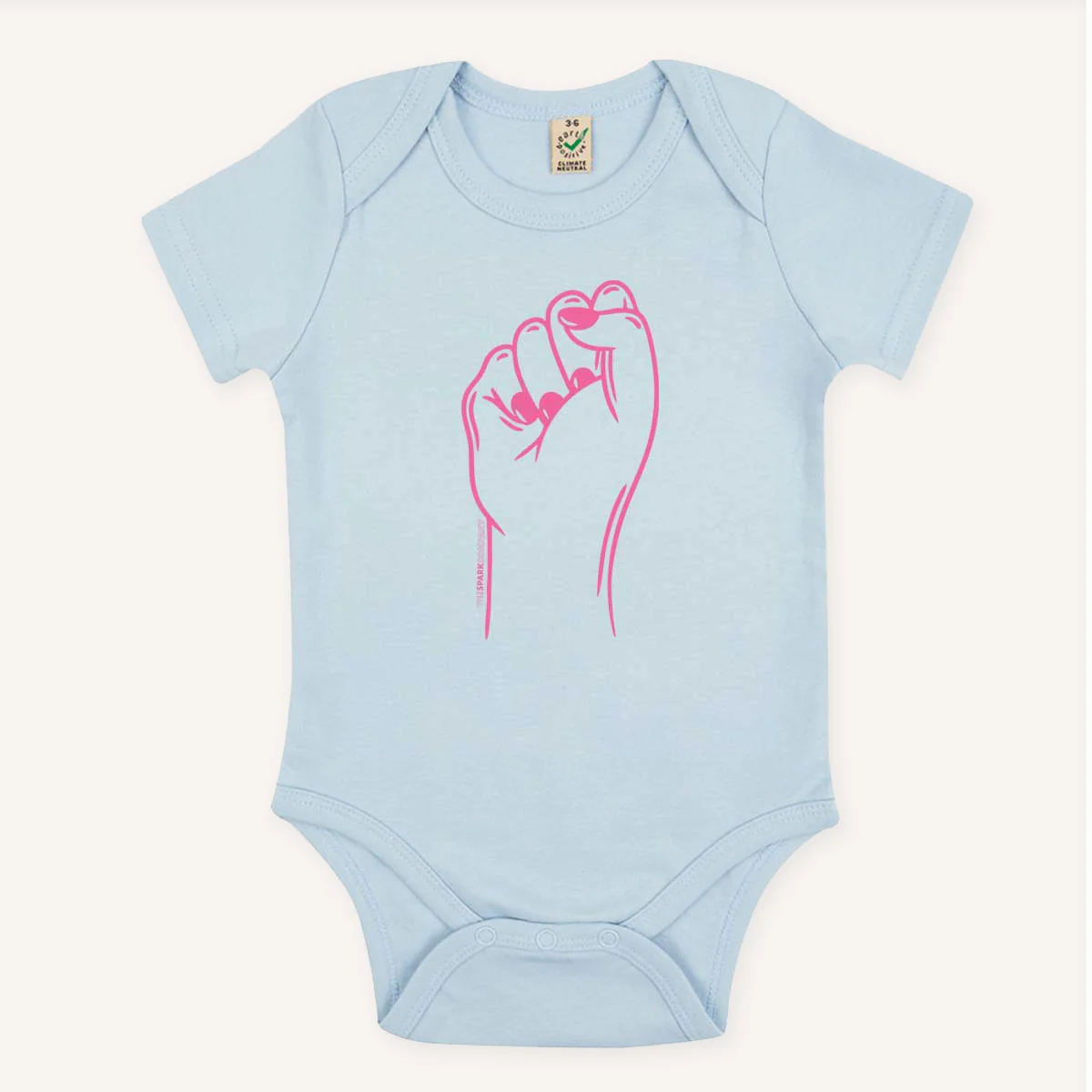 Feminist Fist Babygrow