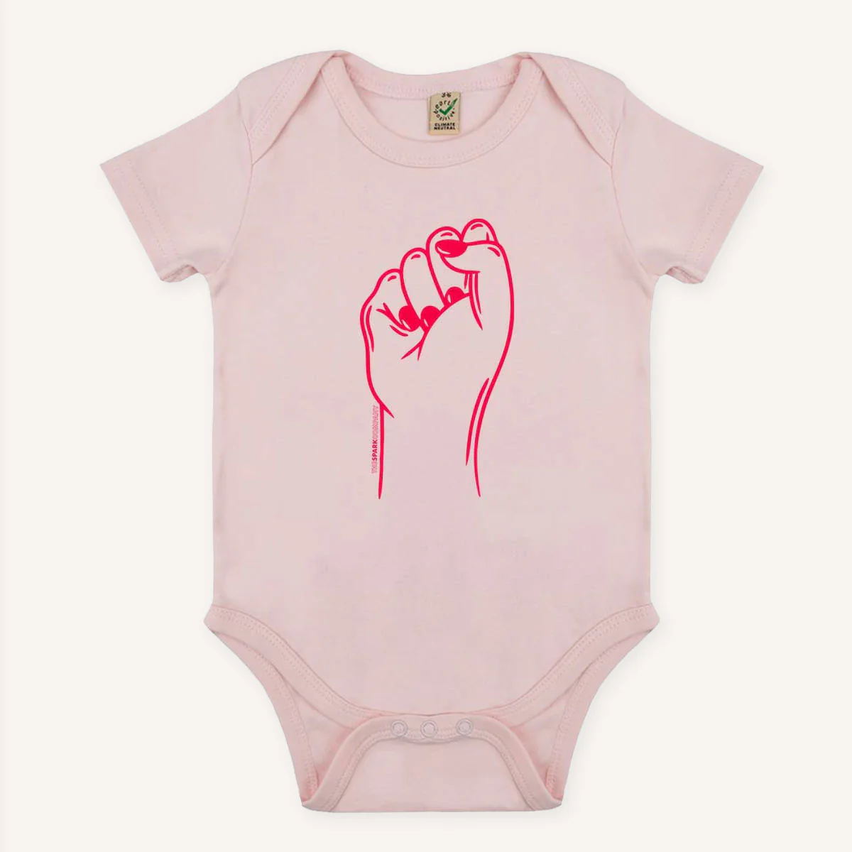 Feminist Fist Babygrow - Image 3
