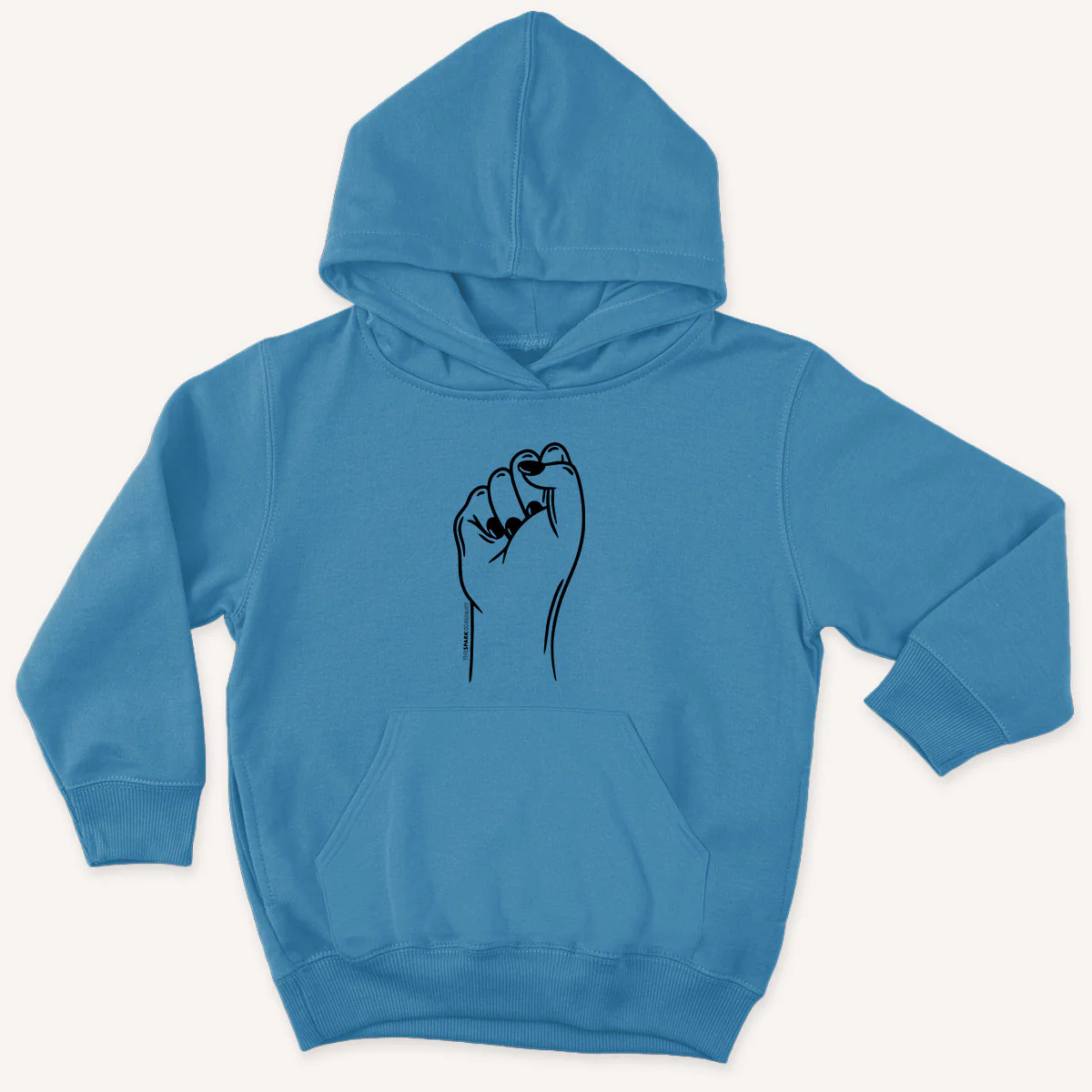 Feminist Fist Kids Hoodie - Image 3