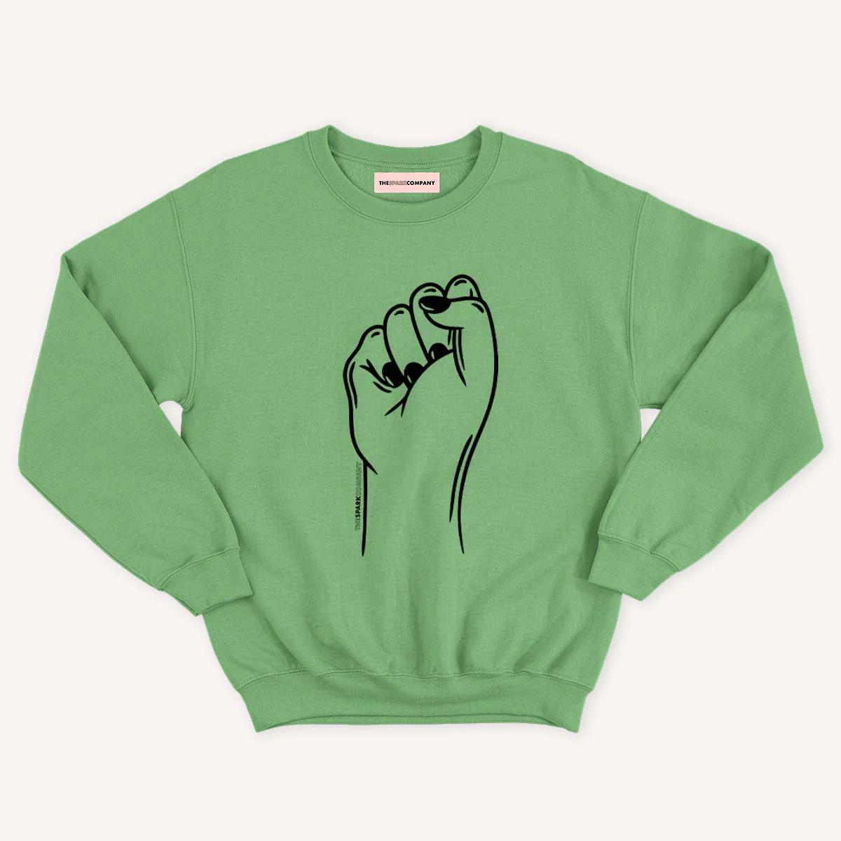 Feminist Fist Kids Sweatshirt - Image 3
