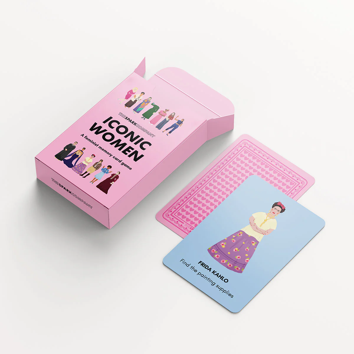 Iconic Women Memory Card Game