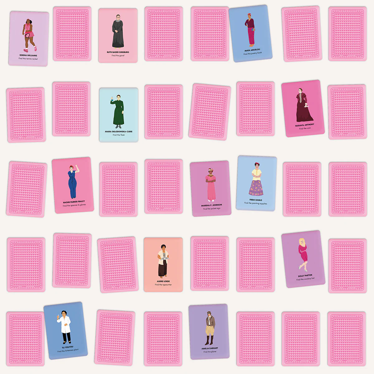 Iconic Women Memory Card Game - Image 4