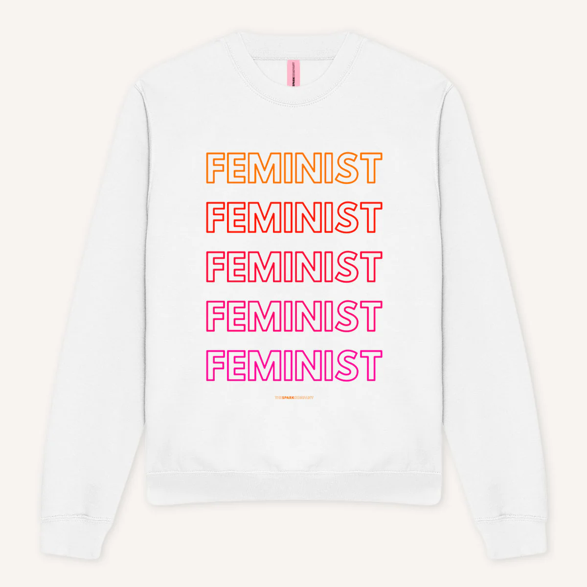 Rainbow Feminist Sweatshirt - Image 3