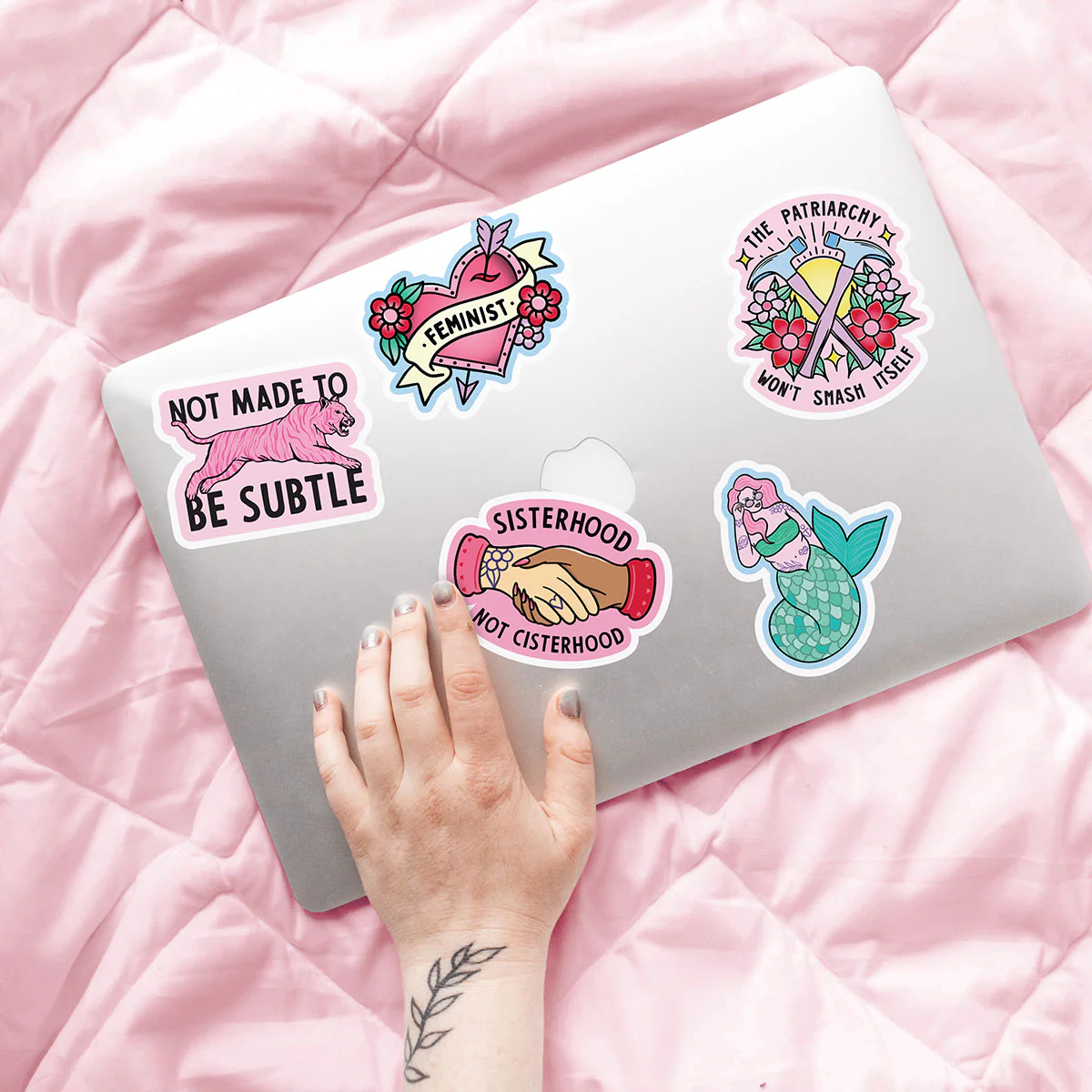 Feminist Tattoo Sticker Pack - Image 3