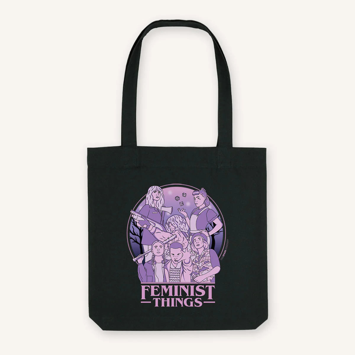 Feminist Things Strong as Hell Tote Bag