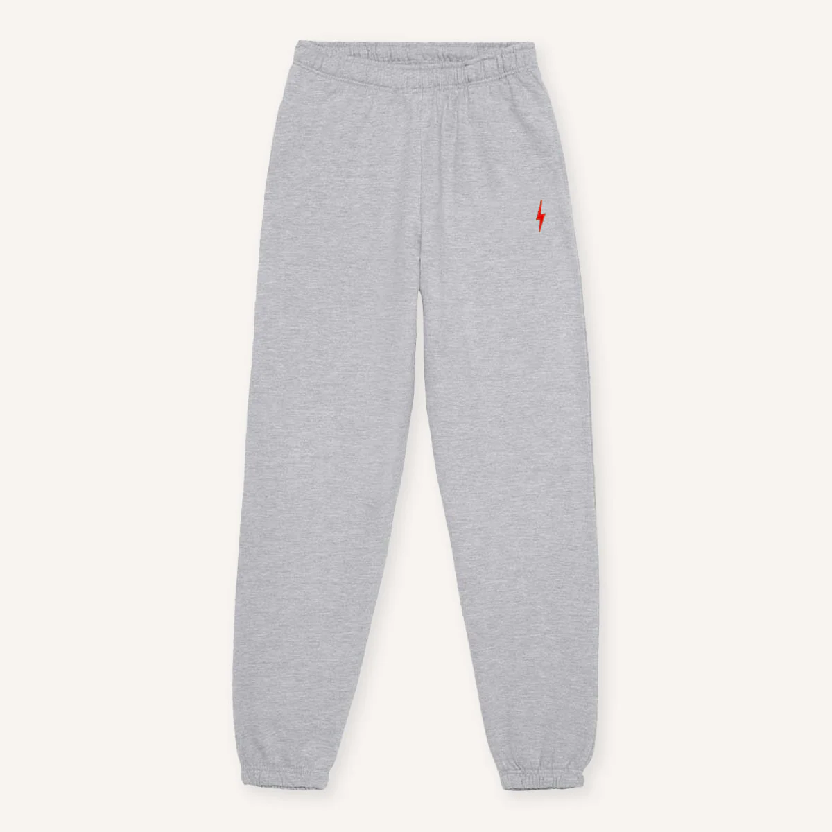 Lightning Embroidery Detail Joggers - Image 3