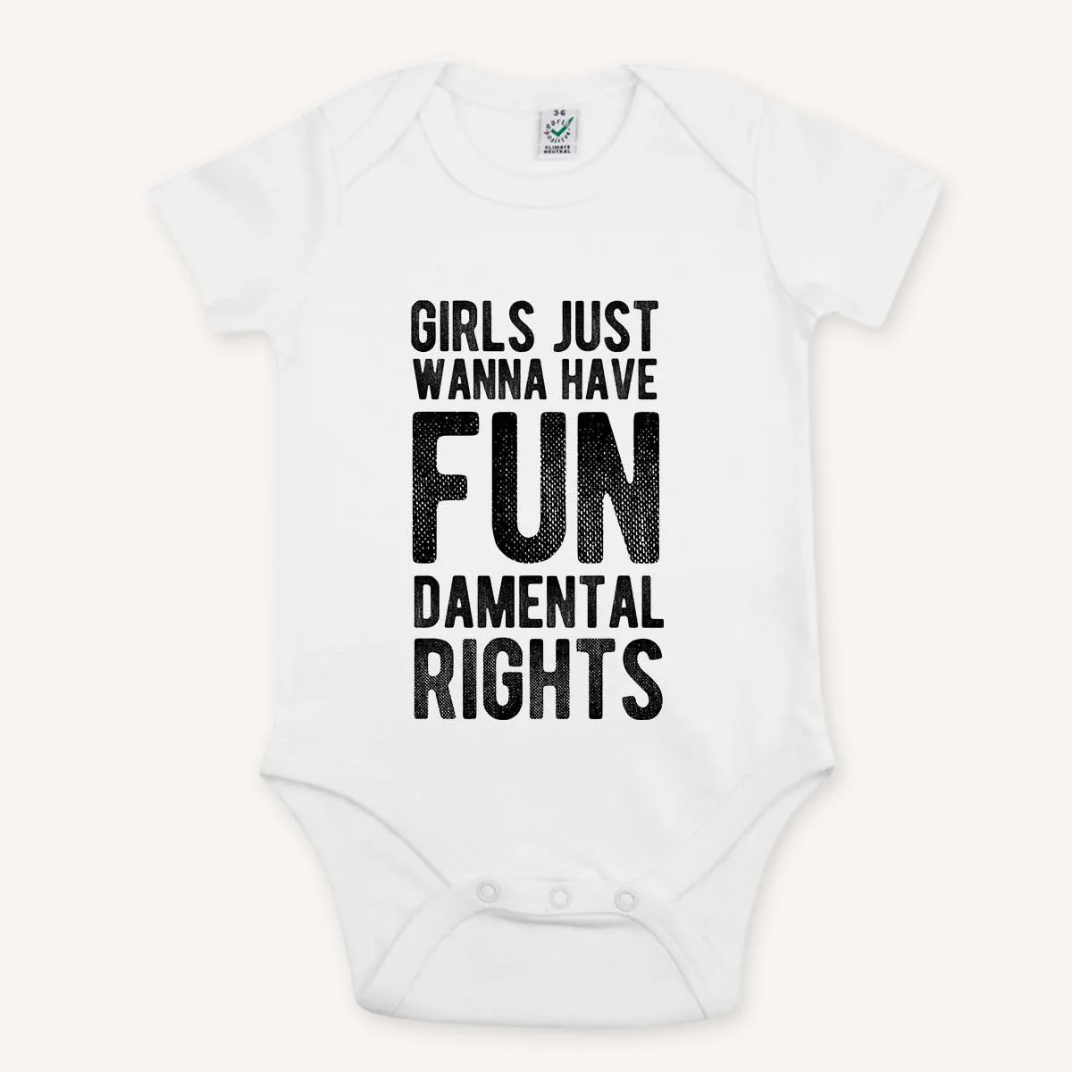 Girls Just Wanna Have Fundamental Rights Babygrow - Image 2