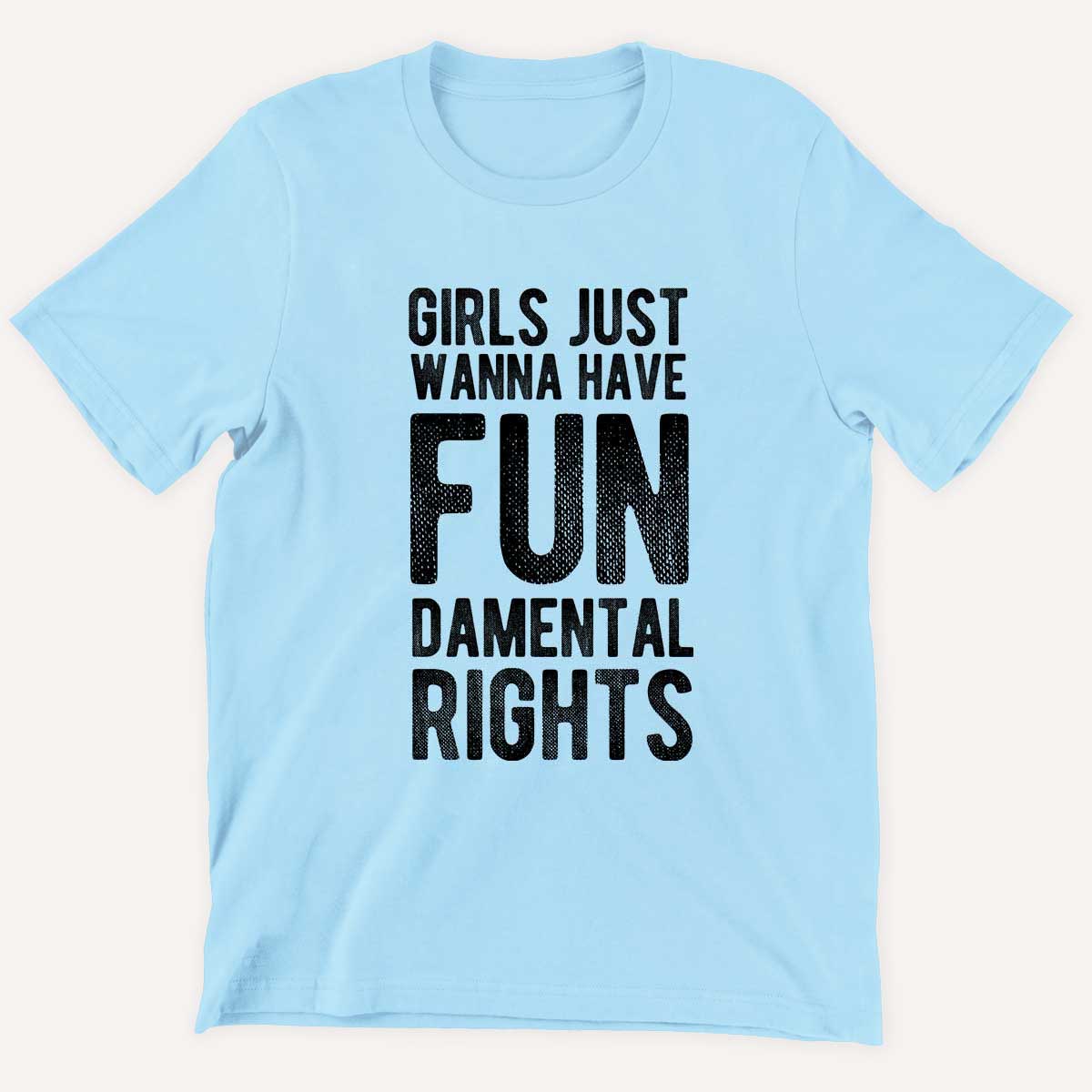 Girls Just Wanna Have Fundamental Rights Kids T-Shirt - Image 3