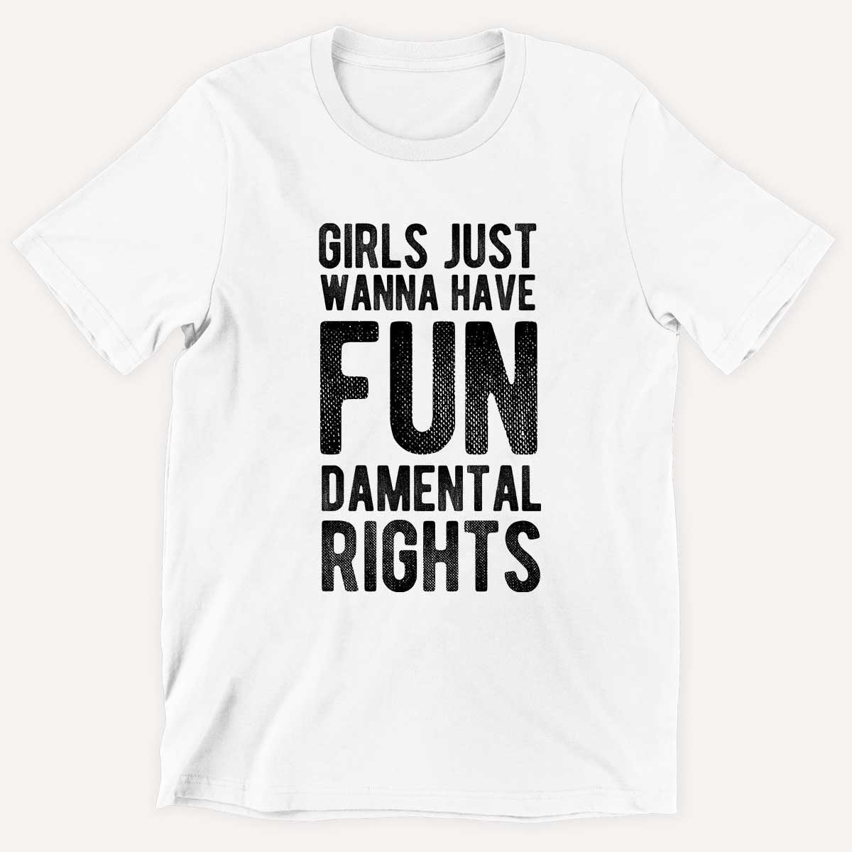 Girls Just Wanna Have Fundamental Rights Kids T-Shirt - Image 4