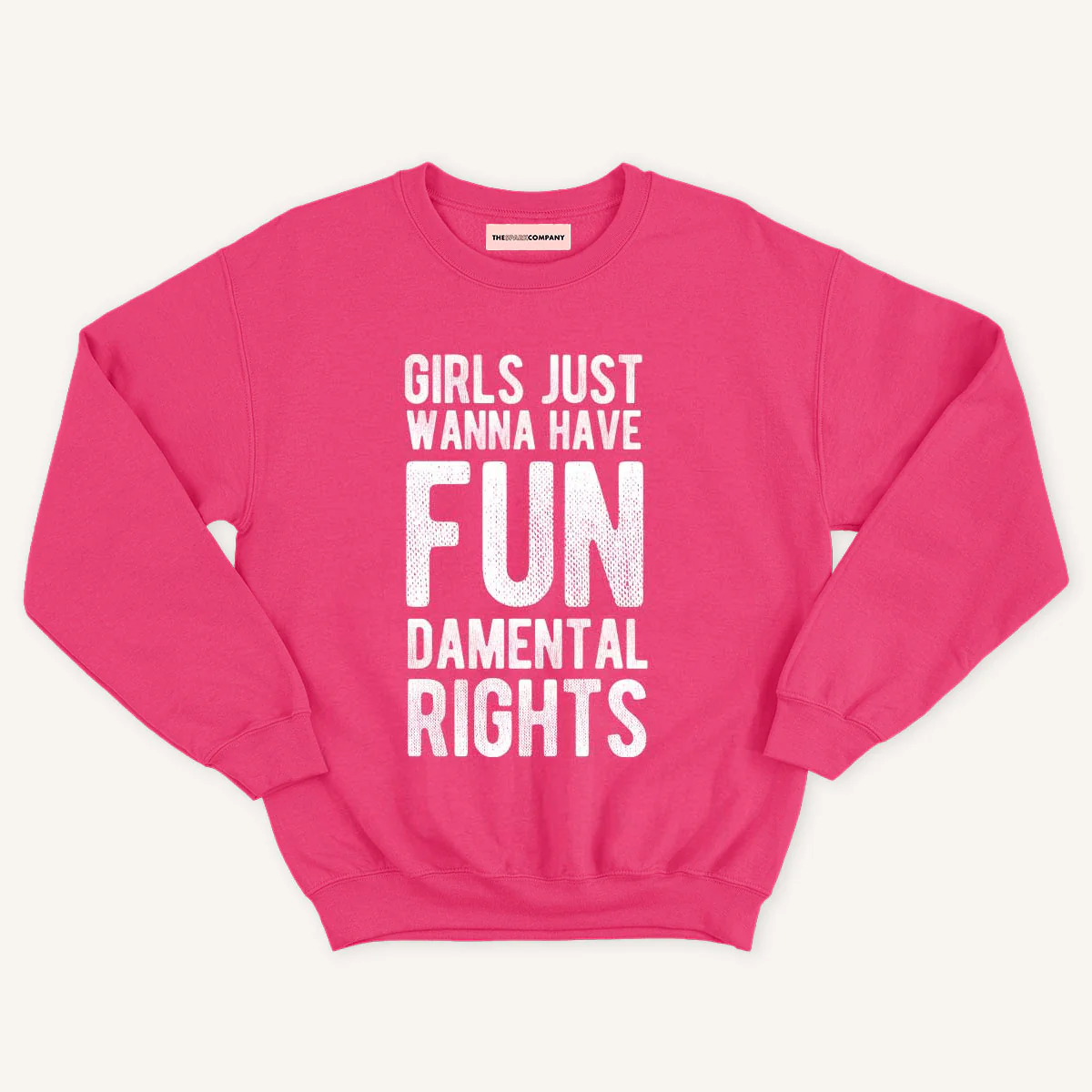 Girls Just Wanna Have Fundamental Rights Kids Sweatshirt - Image 3