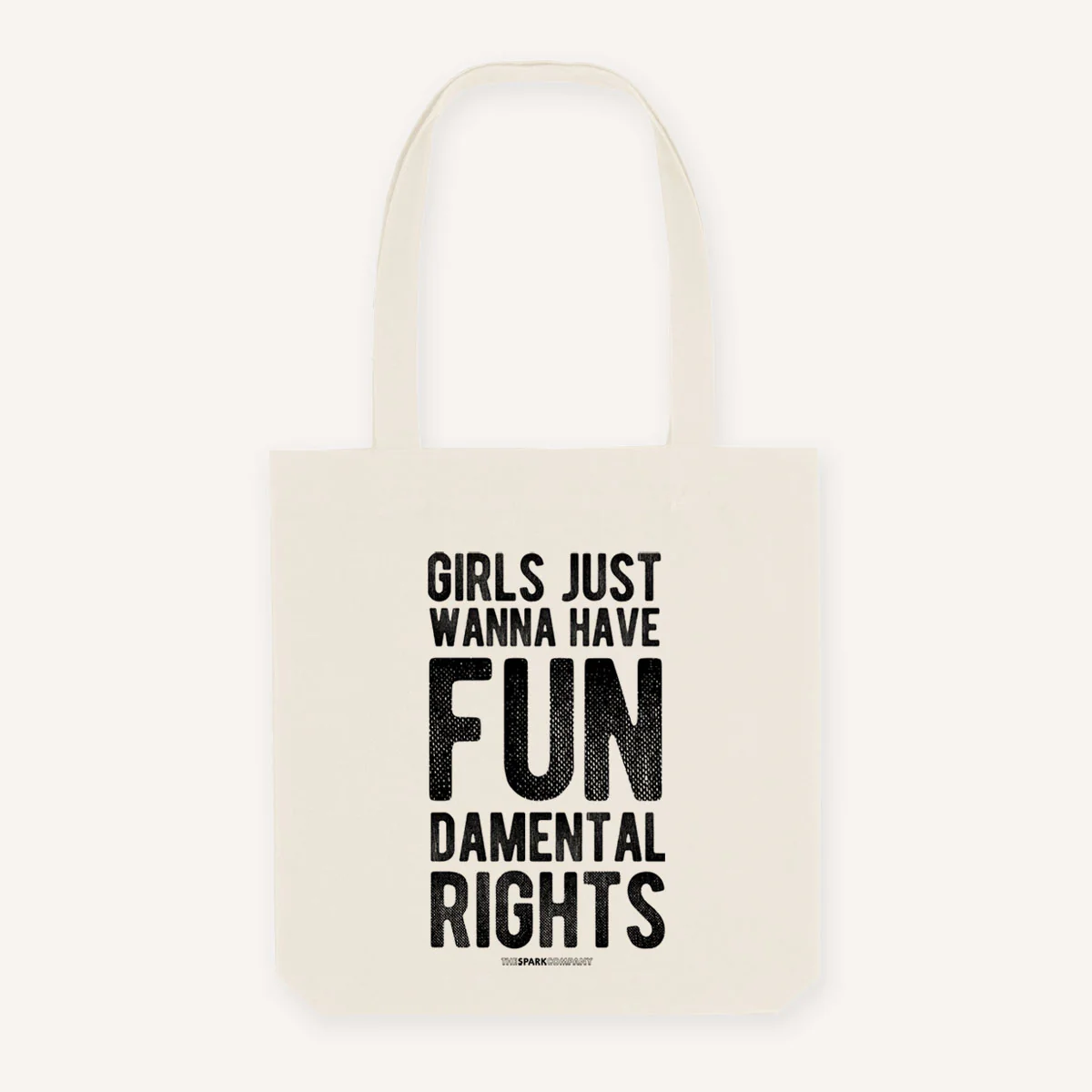 Girls Just Wanna Have Fundamental Rights Strong as Hell Tote Bag - Image 4