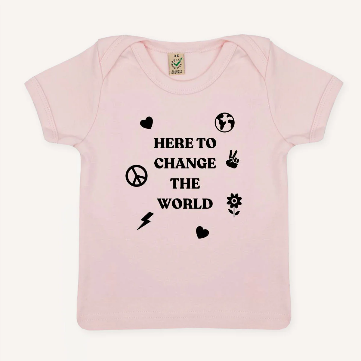 Here To Change The World Baby T-Shirt - Image 3