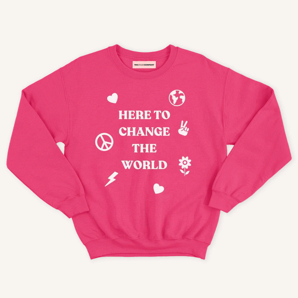 Here To Change The World Kids Sweatshirt - Image 4