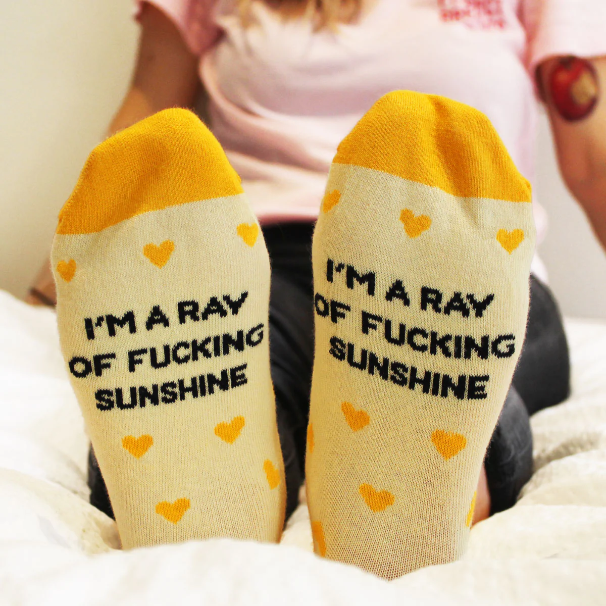 I'm A Ray Of F*cking Sunshine Socks