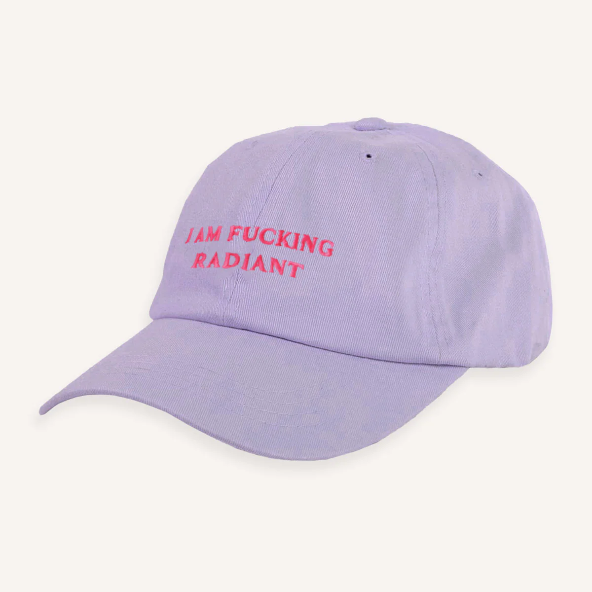 I Am F*cking Radiant Slogan Cap - Image 10