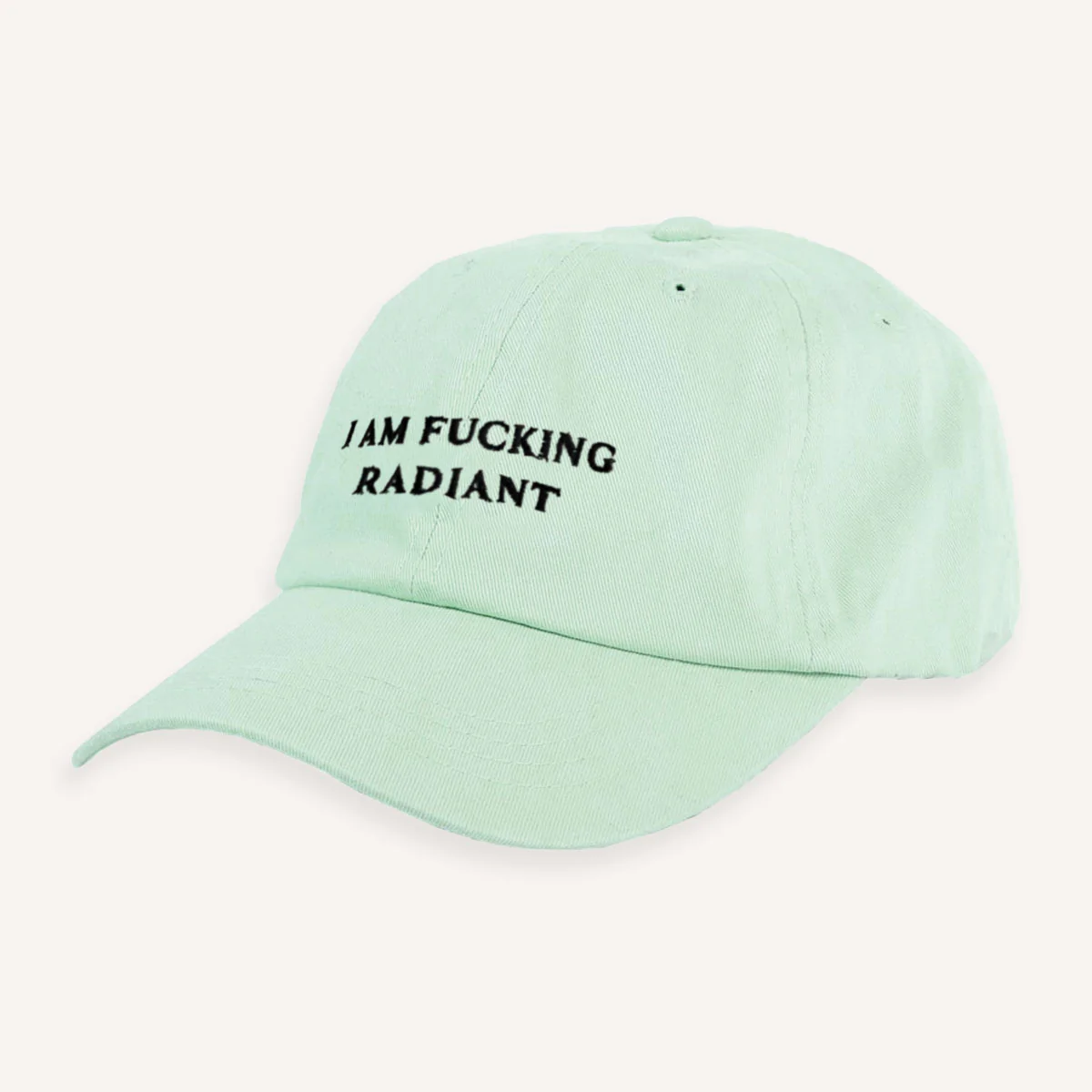 I Am F*cking Radiant Slogan Cap - Image 11