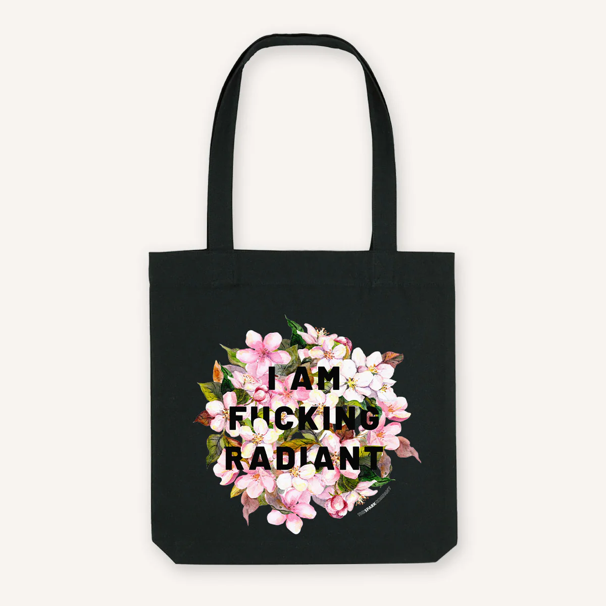 I Am F*cking Radiant Strong as Hell Tote Bag - Image 4