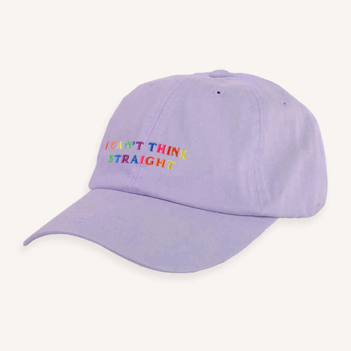 I Can't Think Straight Slogan Cap - Image 3