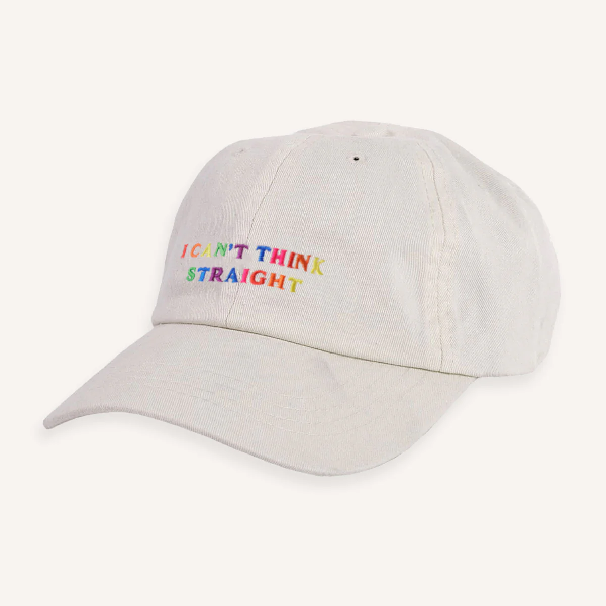 I Can't Think Straight Slogan Cap - Image 6