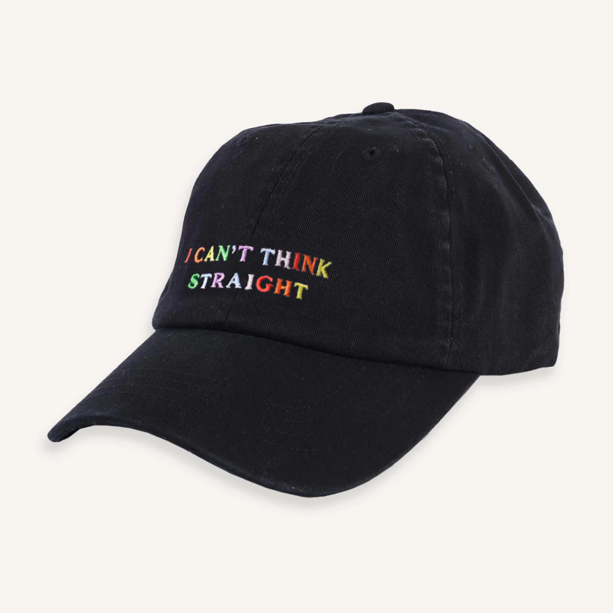 I Can't Think Straight Slogan Cap - Image 7