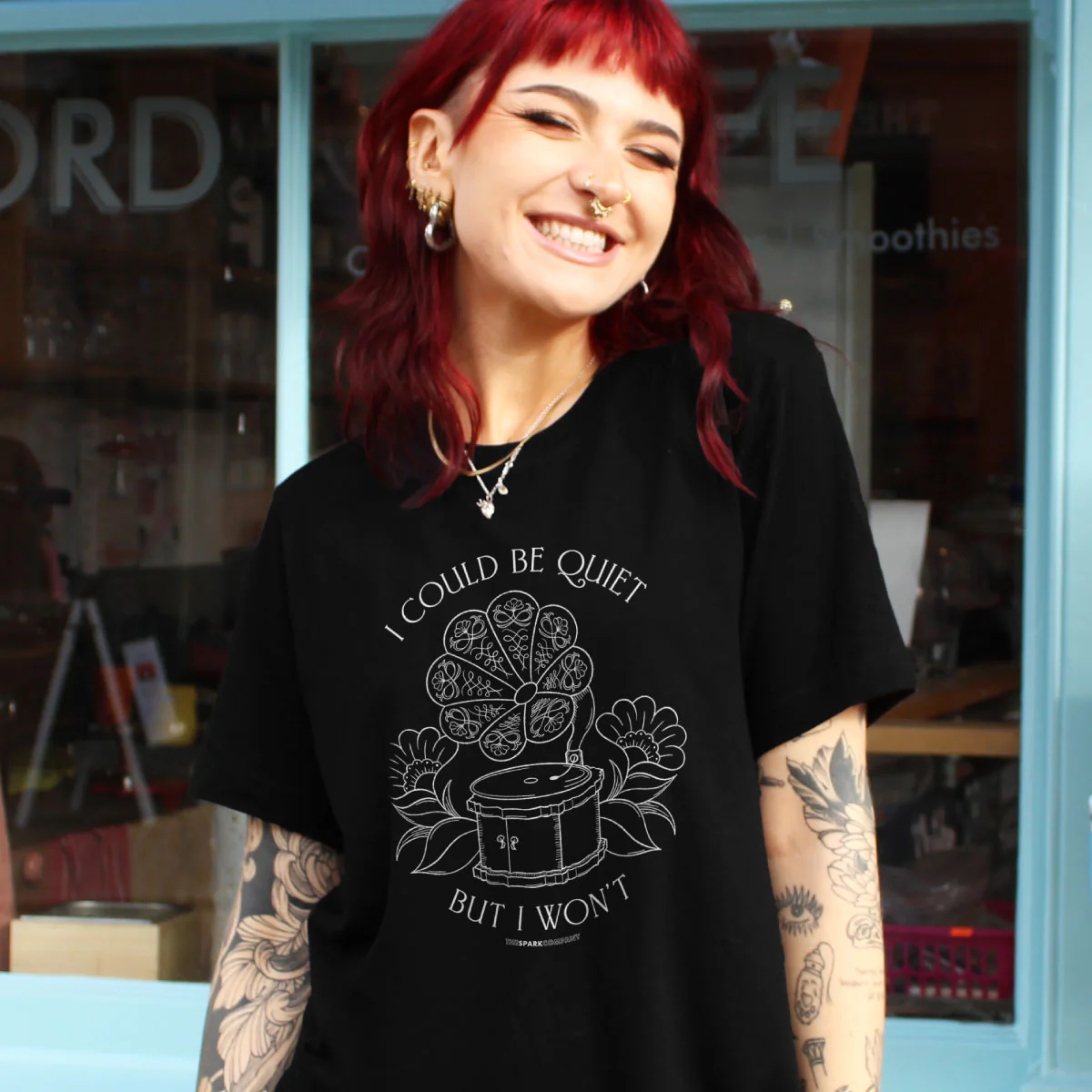 I Could Be Quiet T-Shirt - Image 2