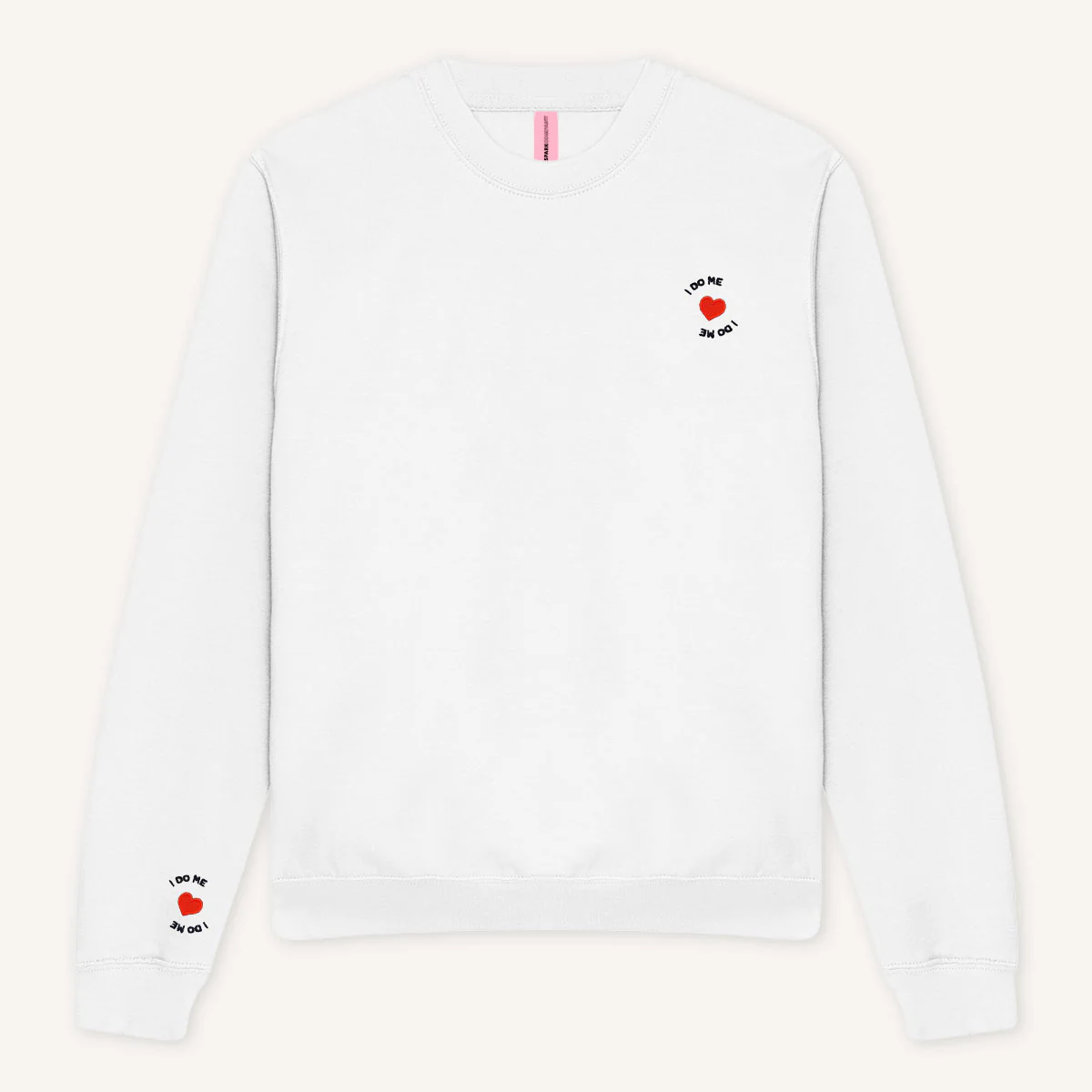 I Do Me Tiny Embroidery Detail Sweatshirt - Image 2