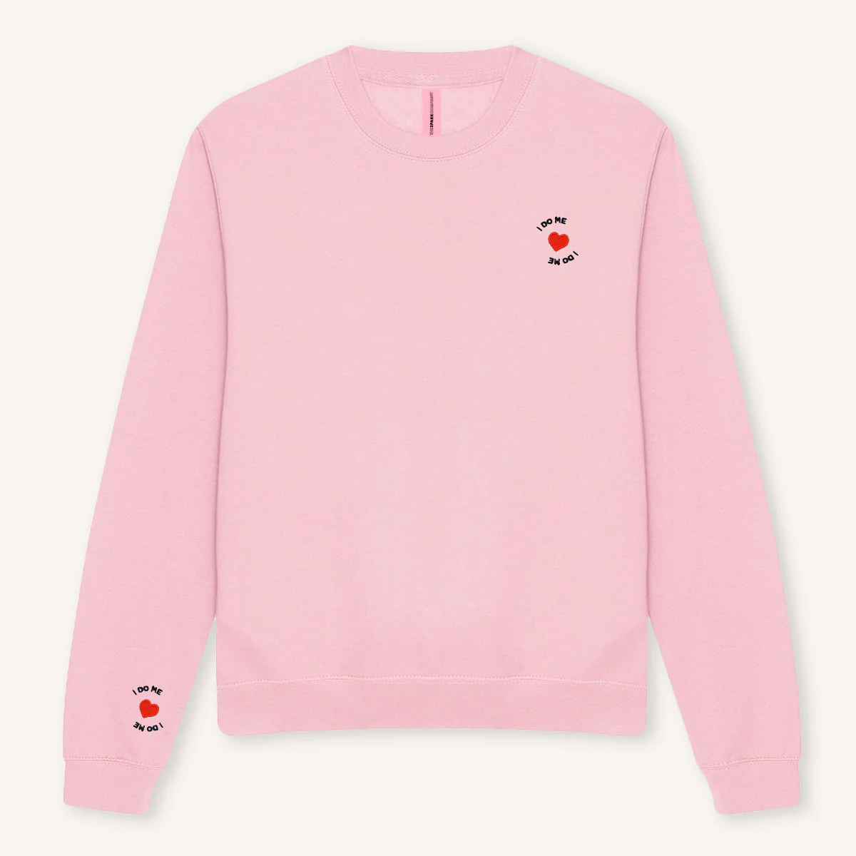 I Do Me Tiny Embroidery Detail Sweatshirt - Image 3