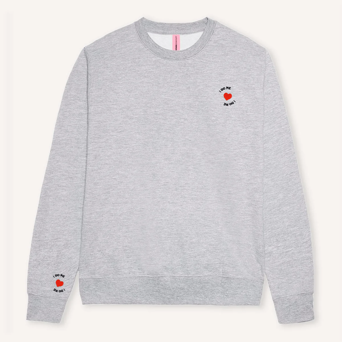 I Do Me Tiny Embroidery Detail Sweatshirt - Image 4