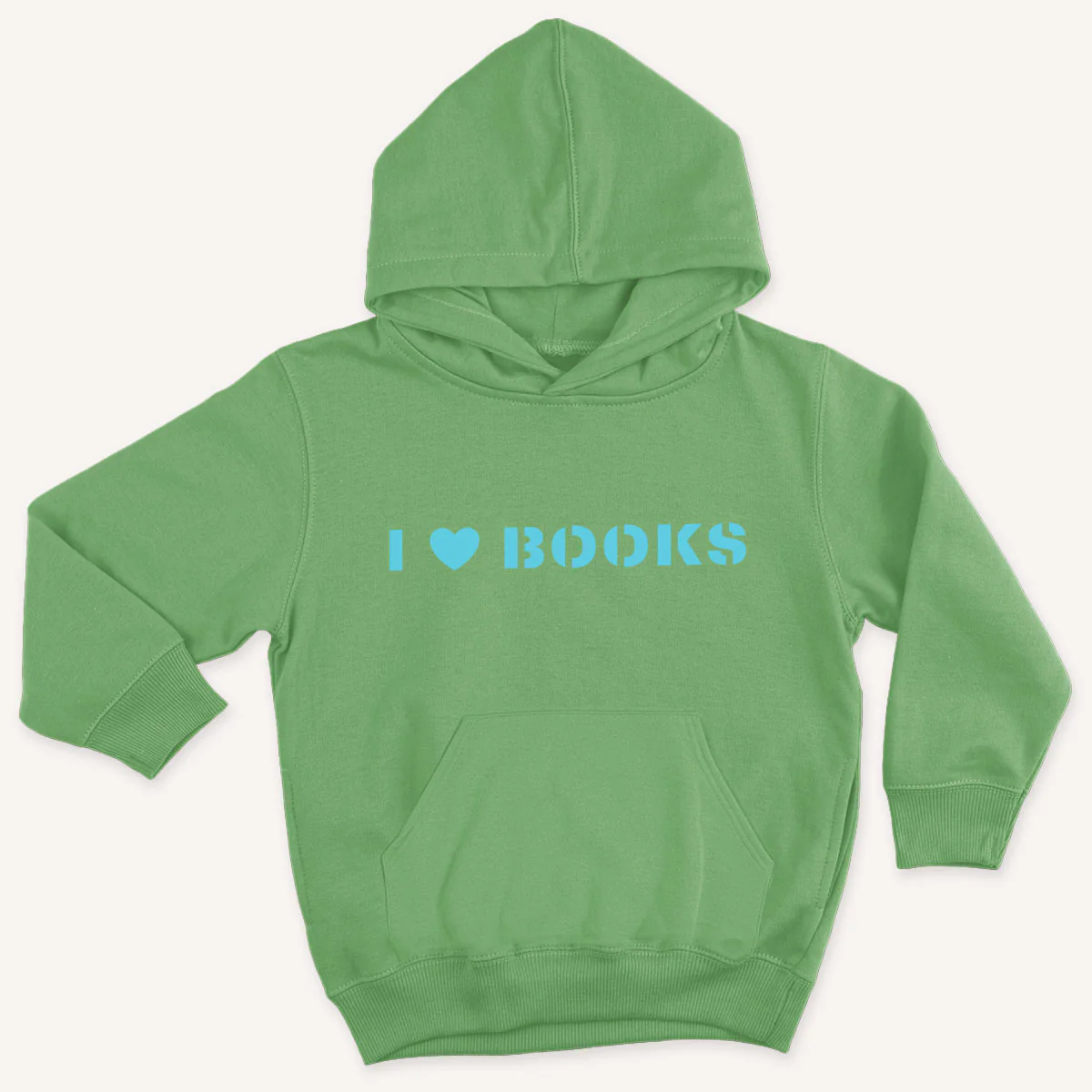 I Heart Books Kids Hoodie - Image 3
