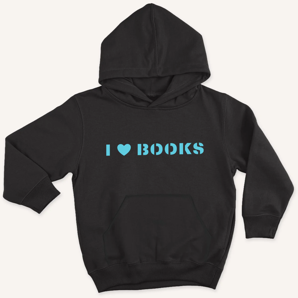 I Heart Books Kids Hoodie - Image 5