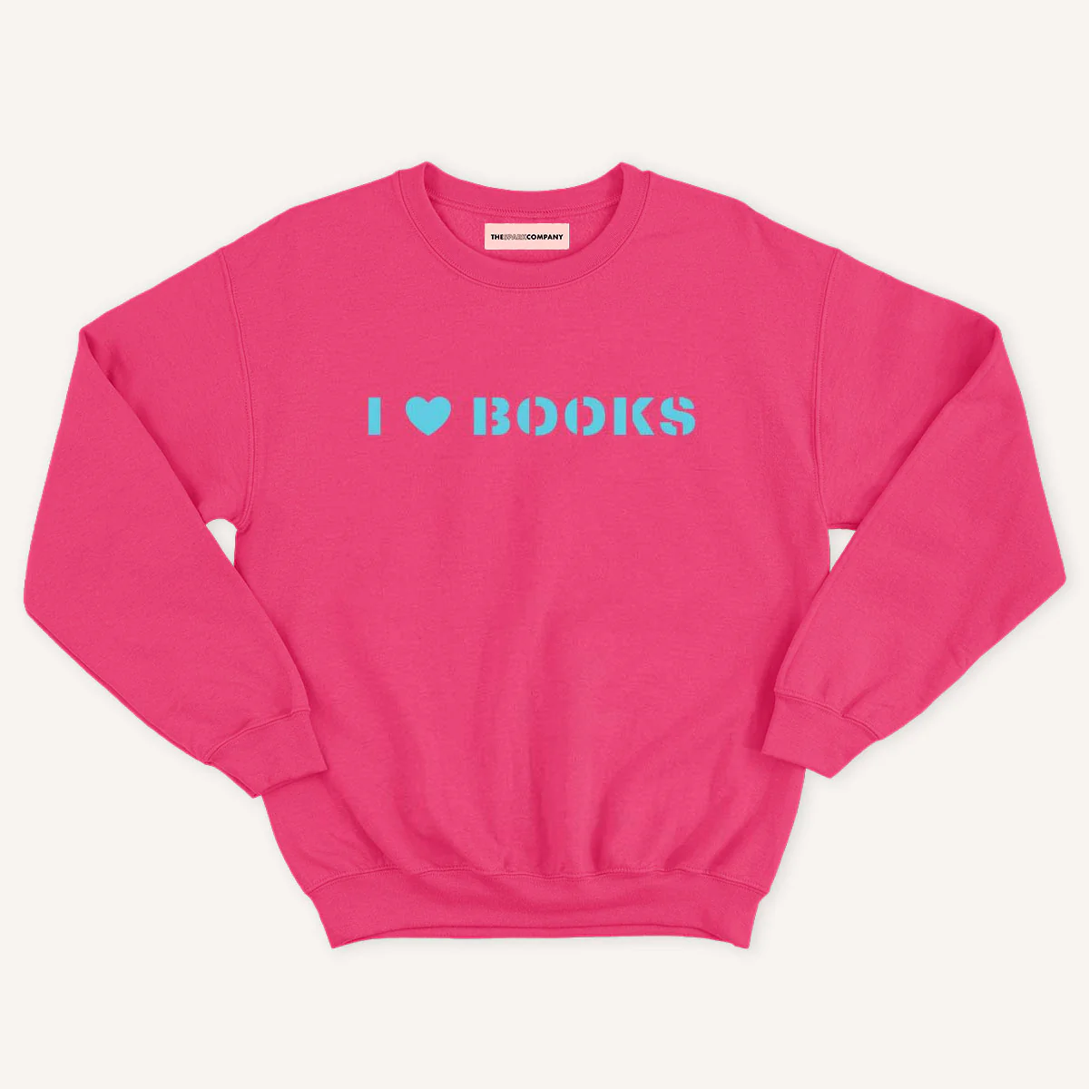 I Heart Books Kids Sweatshirt - Image 3