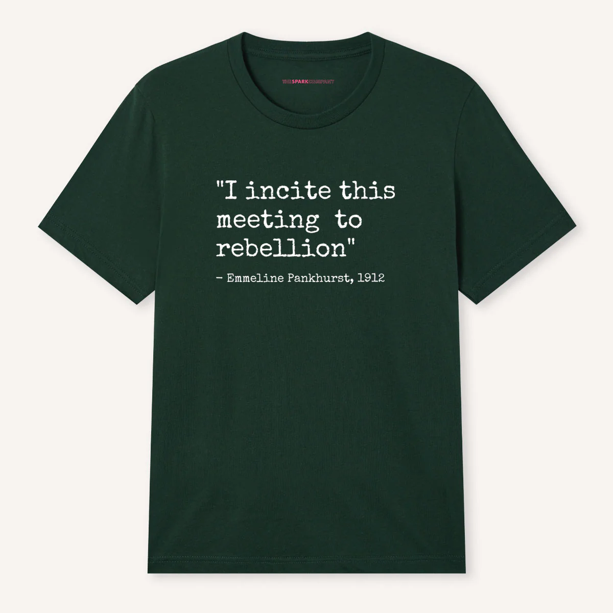 I Incite This Meeting To Rebellion T-Shirt - Image 3